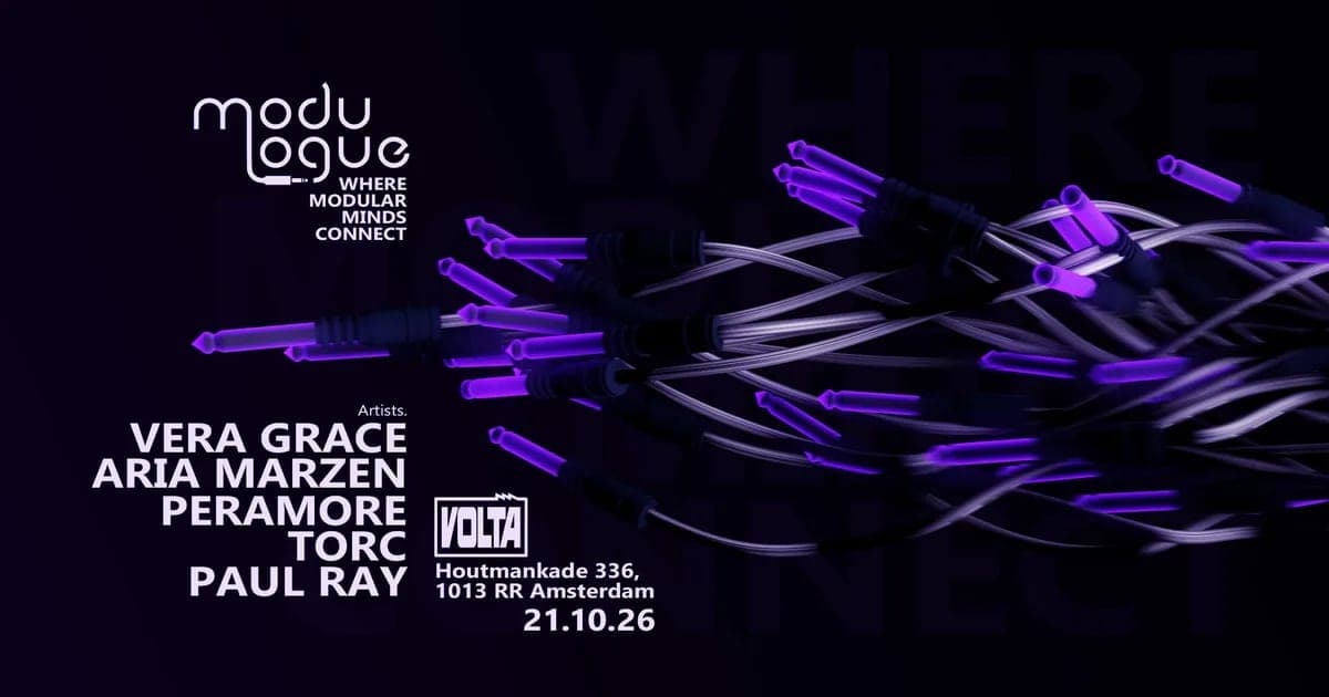 MODULOGUE — 2026 | Masterclasses & Club Night @ VOLTA